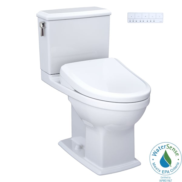Toto Connelly 0.9 / 1.28 GPF Dual Flush Two Piece Elongated Toilet, Tornado Flush, CEFIONTEC MW4944724CEMFG#01 - main